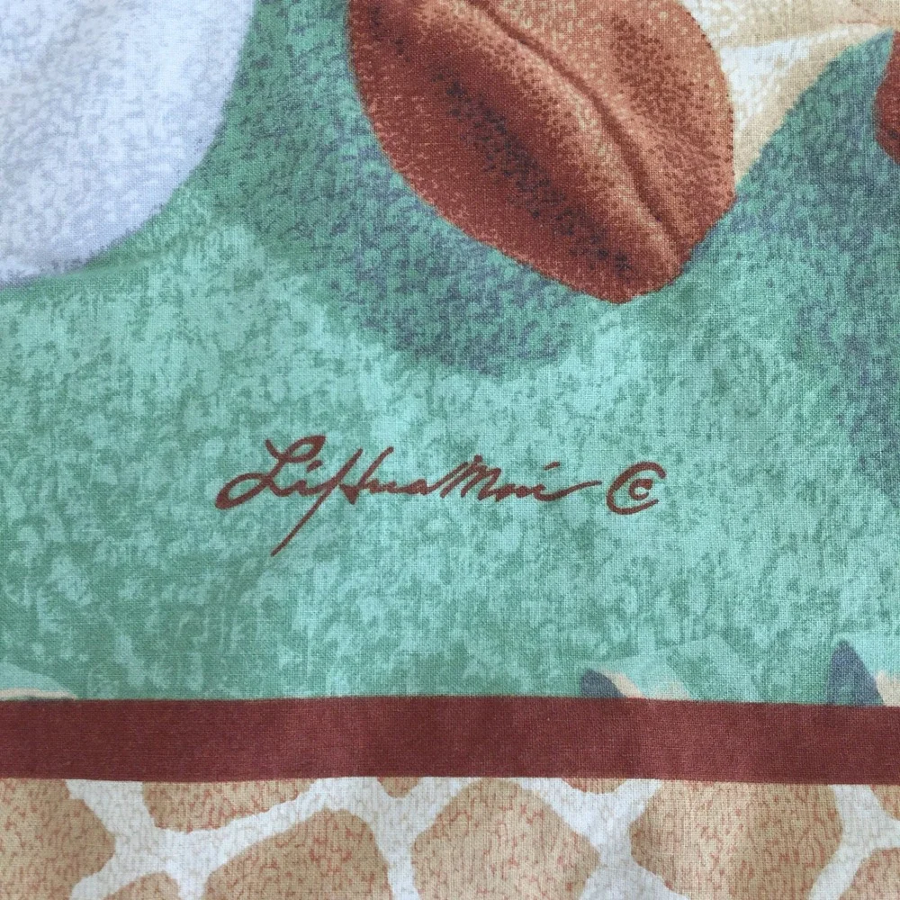Handmade Baby Blanket 31x39 In‎ Jungle Safari Animals Quilt Cotton Elephant Lion